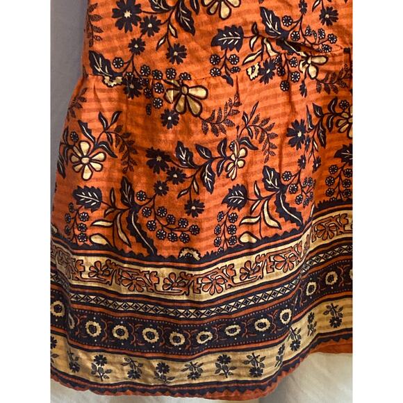 Madewell Womens Small Puff-Sleeve Peplum Top in Cavoli Floral - Picture 3 of 10